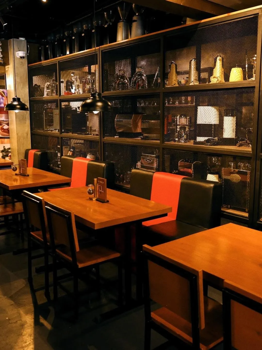 The Café Floor at Old Ironside Coffee